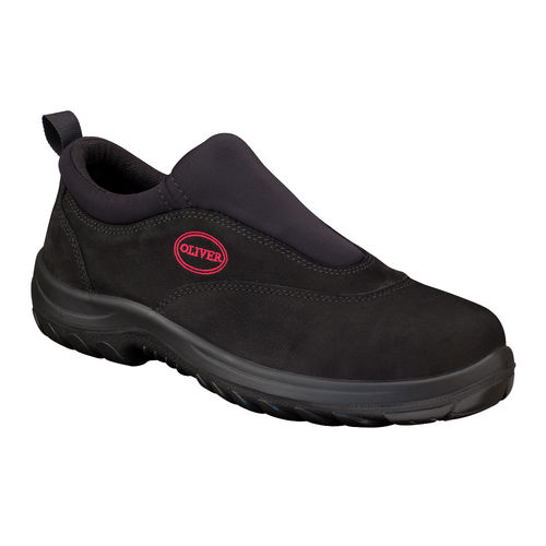 Oliver Black Slip On Sports Shoe