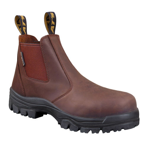 OLIVER BROWN ELASTIC SIDED BOOT