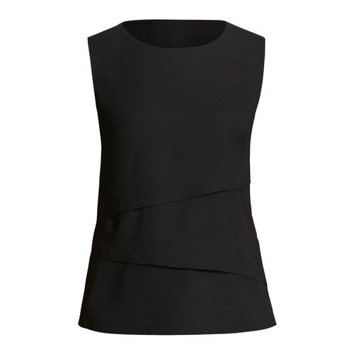 NNT SLEEVLESS LAYERED TOP,