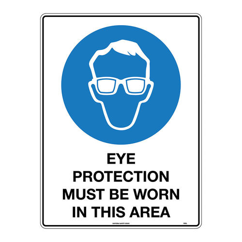 300x225mm - Metal - Eye Protection