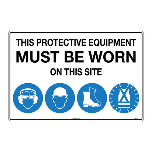 UNIFORM SAFETY SIGNS - 100ELC-S1