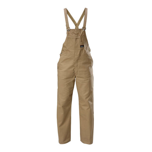 HARD YAKKA FOUNDATIONS COTTON DRILL BIB & BRACE OVERALL