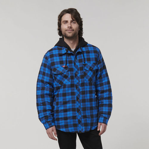 YAKKA QUILTED SHACKET, OCEAN M