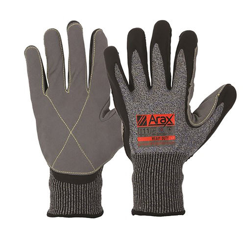 PARAMOUNT ARAX LEATHER PALM GLOVE - SIZE 10