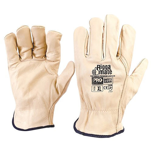 PARAMOUNT RIGGAMATE COWGRAIN GLOVE - MEDIUM