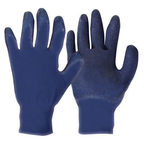 BEAVER SPLASHED DIPPED LATEX, BLUE, XL