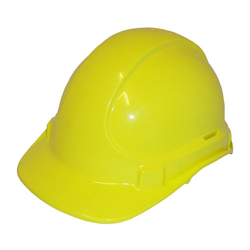 3M NON VENTED PLASTIC SAFETY HELMET - YELLOW