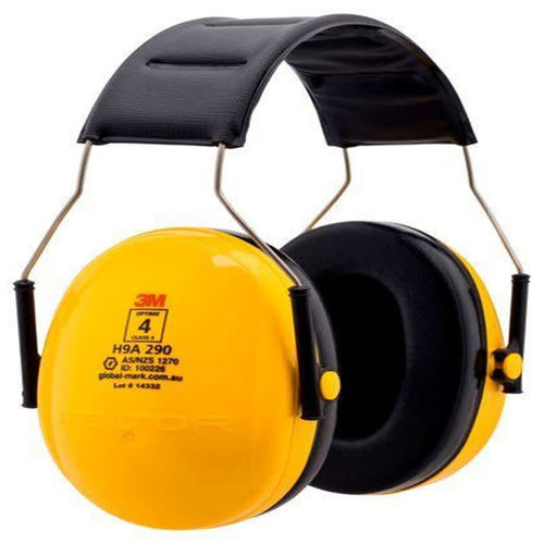 3M PELTOR OPTIME OVER-THE-HEAD EARMUFFS