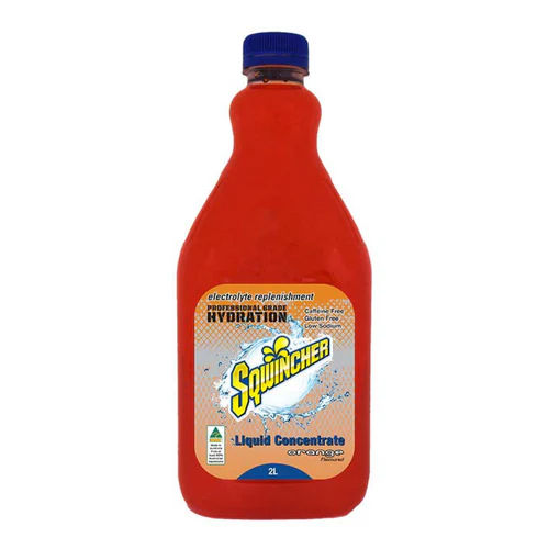 Sqwincher Electrolyte Liquid Concentrate Drink - Orange 2L