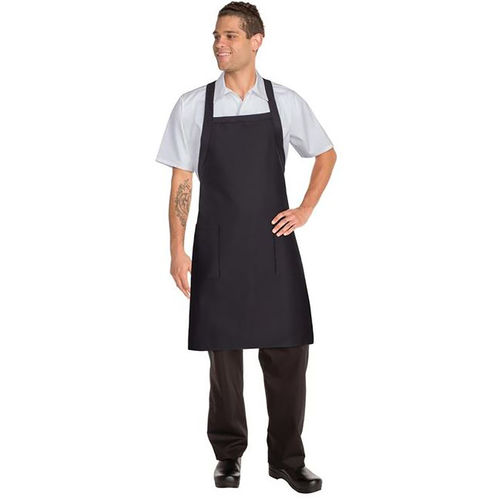 CHEFWORKS CROSS OVER BIB APRON - BLACK