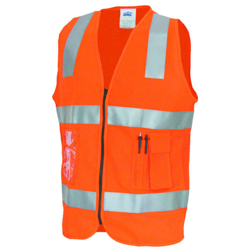 DNC SIDE PANEL SAFETY VEST WITH TAPE