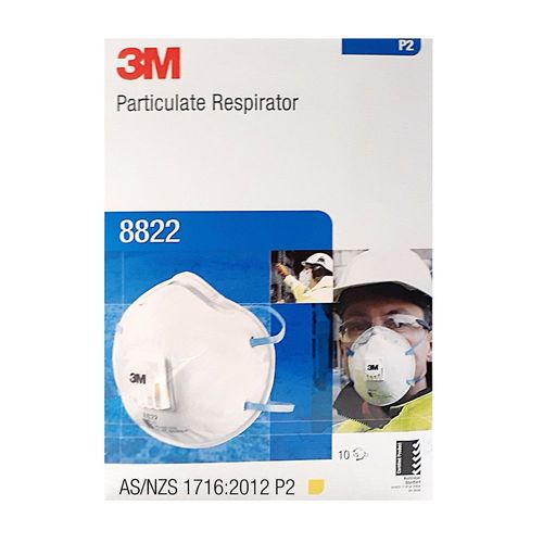 3M Particulate Respirator 8822 P2 *Box10*
