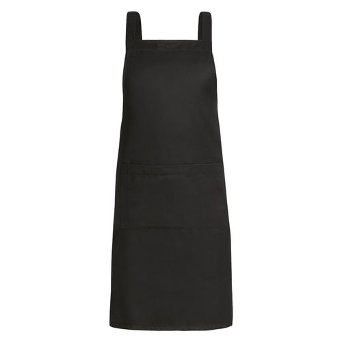 NNT EVERYDAY BIB APRON, BLACK 1