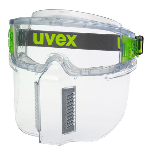 UVEX ULTRAVISION HC-AF CLEAR FOAM BOUND, MOUTH SHIELD