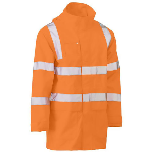 Bisley Taped HiVis Rail Wet Weather Jacket