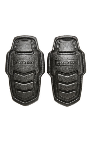 YAKKA SHAPED KNEE PAD 	BLACK, PAIR