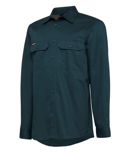 KG DRILL SHIRT VENTED L/S