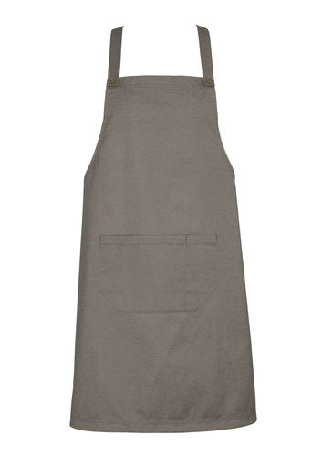 BizCollection URBAN BIB APRON 50/ 50, NATURAL