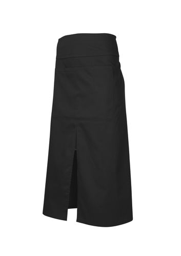 BizCollection CONTINENTAL FULL APRON, 65/35, BLACK