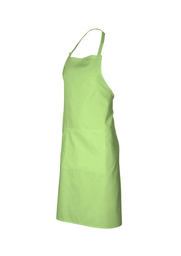 BizCollection BIB APRON ADJ H/NECK 65/35, LIME