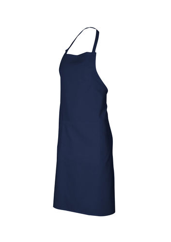 BizCollection BIB APRON ADJ H/NECK 65/35, NAVY