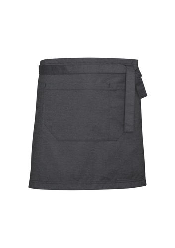 BizCollection URBAN WAIST APRON 50/ 50, BLACK DENIM