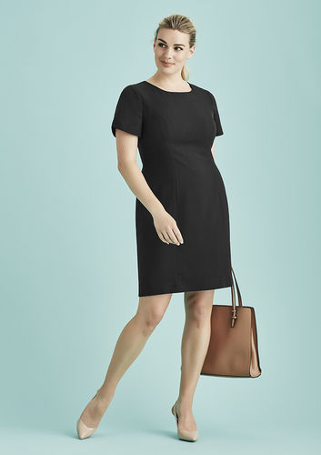 BizCorp SHT SLV SHIFT DRESS