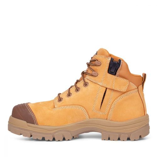 OLIVER AT45 130mm NUBUCK ZIP-SIDE LU HIKER, NON-MET, TPU/PU BOOT,