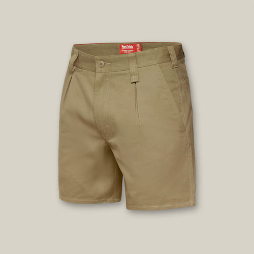 YAKKA DRILL SHORTS WITH BELT LOOPS