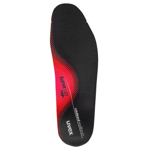 Uvex tuneup 2.0 HIGH-arch insole, red, EH footwear,