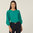 NNT 3/4 SLEEVE CREW NECK TOP
