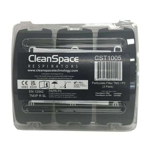 Clean Space CST Particulate Std TM3 P3 FILTER (3PK)