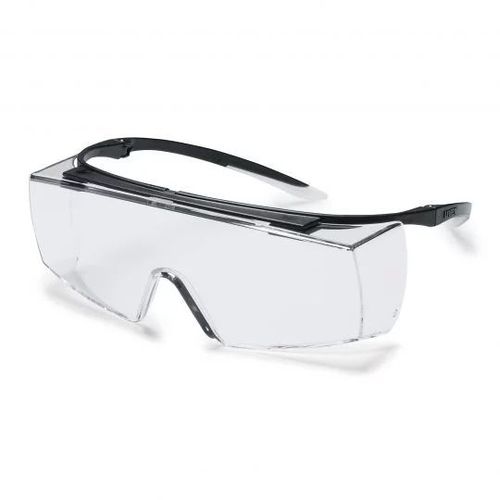 UVEX OVER THE GLASSES, CLEAR SUPER OTG, BLK FRAME