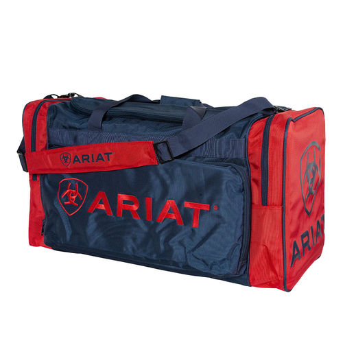 ARIAT UNISEX GEAR BAG RED/NAVY, EA