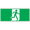 350x145mm - Poly - Running Man Picto (Facing Right)