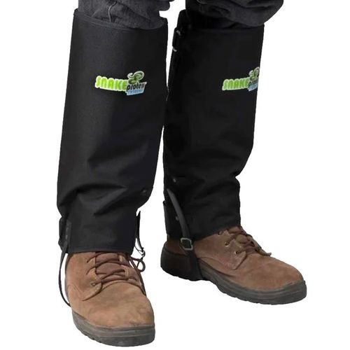 EXTREME SNAKE SAFE PROTEX BLACK GAITERS,