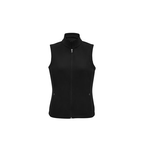 BizCollection WOMENS APEX L/WEIGHT SOFT SHELL VEST,