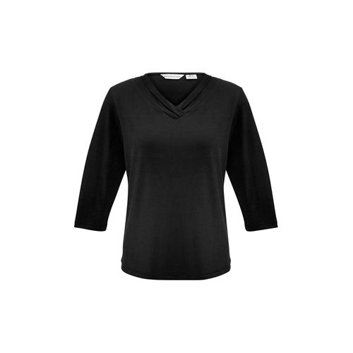 BizCollection LANA  V-NECK TSHIRT STYLE JERSEY KNIT,