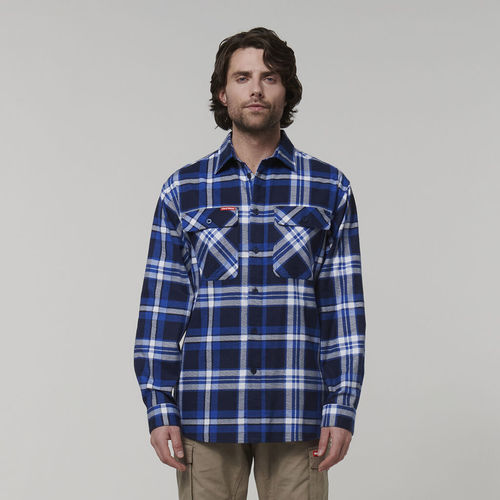 YAKKA L/SLEEVE CHECK FLANNIE