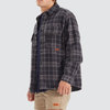 NXP Platform Worker Shirt, Black Check (BLAC) XXL