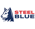 steel blue logo