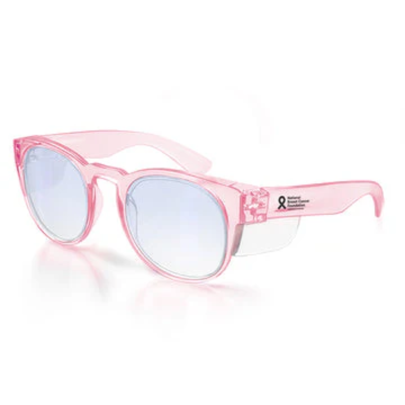 SafeStyle Cruisers Pink Frame/Blue Light Blocking Safety Specs, PR