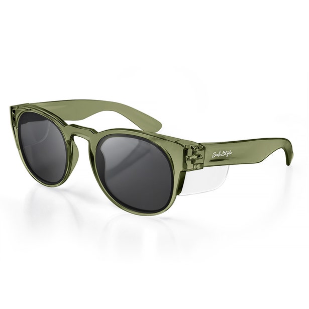 SafeStyle Cruisers Green Frame/Polarised Safety Specs, PR