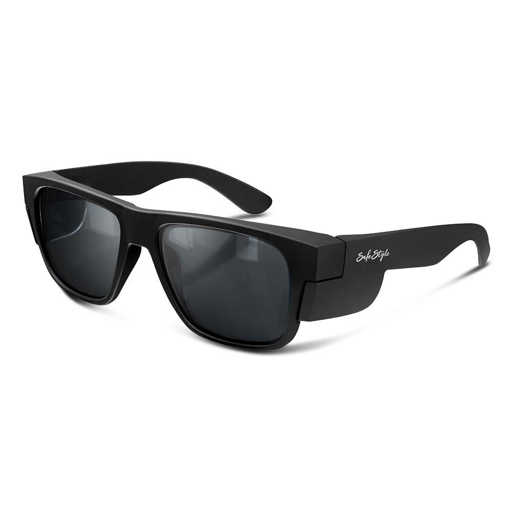 SafeStyle Fusions Matte Black Frame/Polarised Safety Specs, PR
