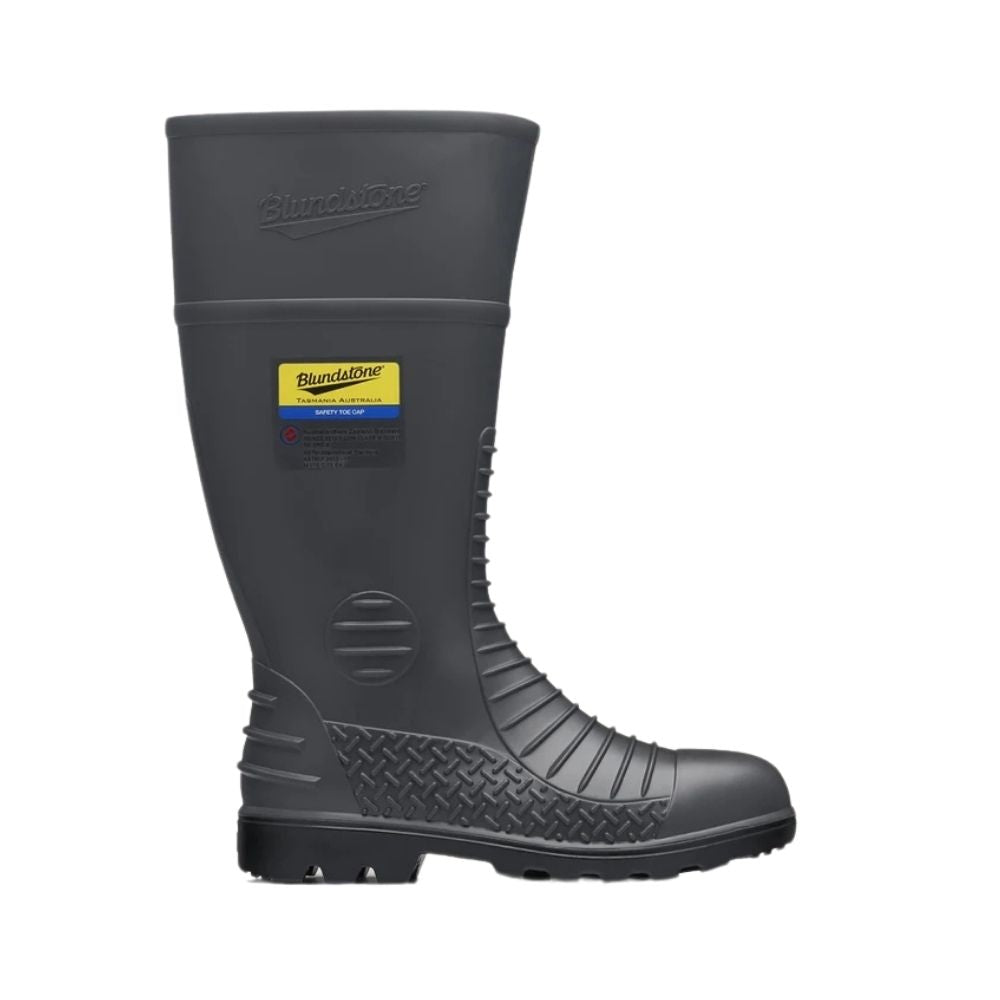 Blundstone 028 Unisex Metatarsal Steel Toe Mining Gumboot - Grey