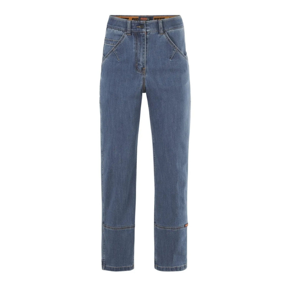KG43023 FUZE WOMENS RELAXED FIT DENIM JEANS