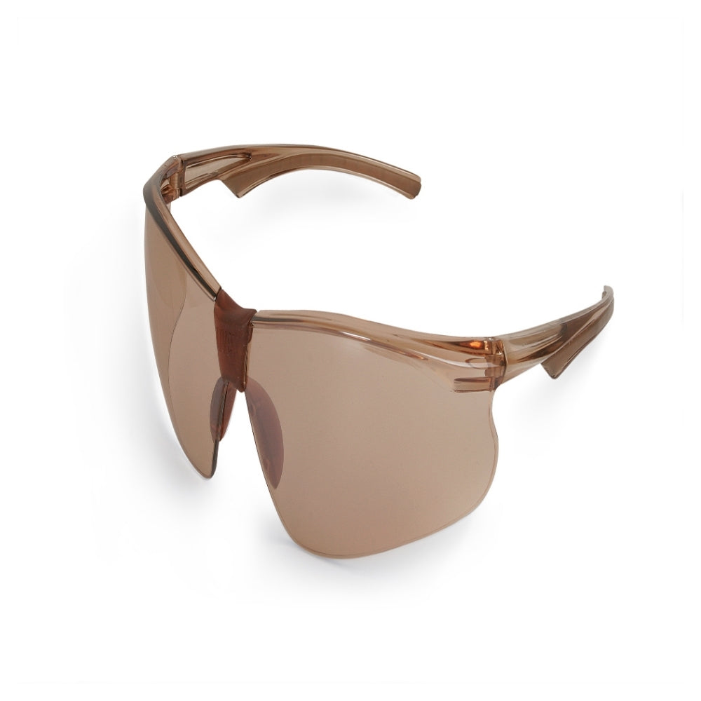Uvex Predator Safety Spec Brown Frame   L/Brown Mirror 14%