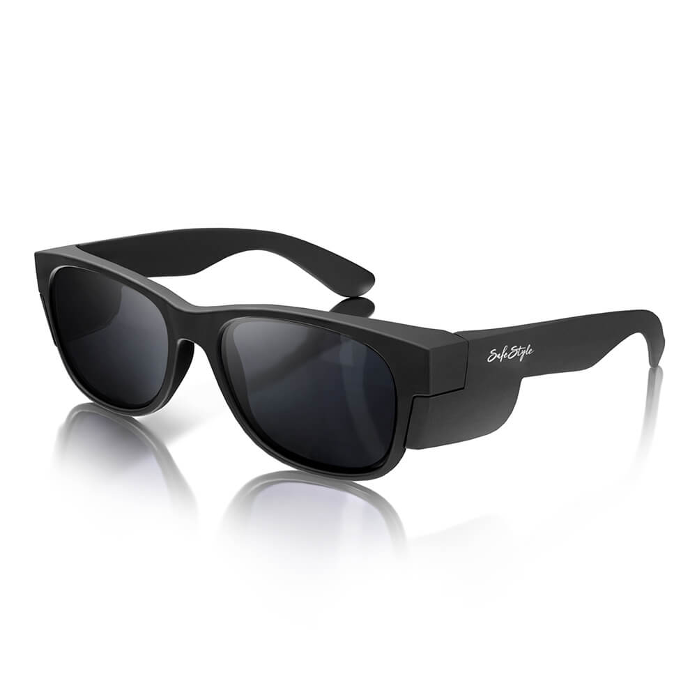 SafeStyle Classics Matte Black Frame/Polarised Safety Specs, PR