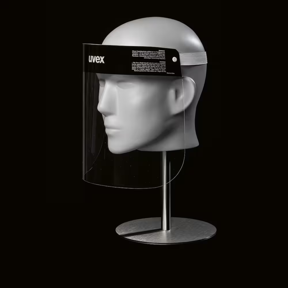 UVEX TGA Approved PET Disposable/Medical Face Shield, EA