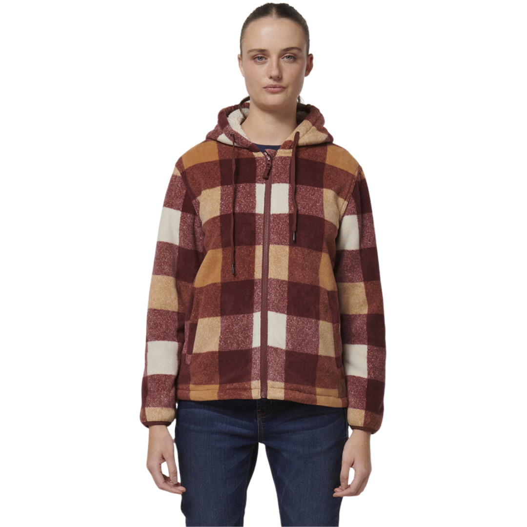 Hard Yakka Women's   Zoodie  Sherpa Lined  Front Zip    Y08522